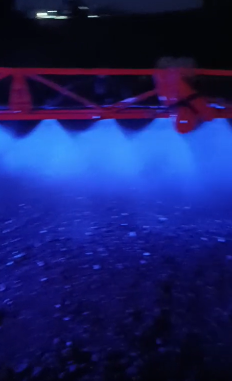 Farol de LED Azul